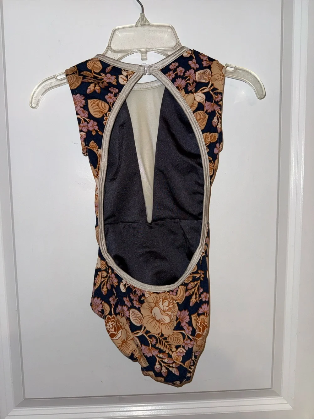 Floral Dance Leotard Girls Size Medium